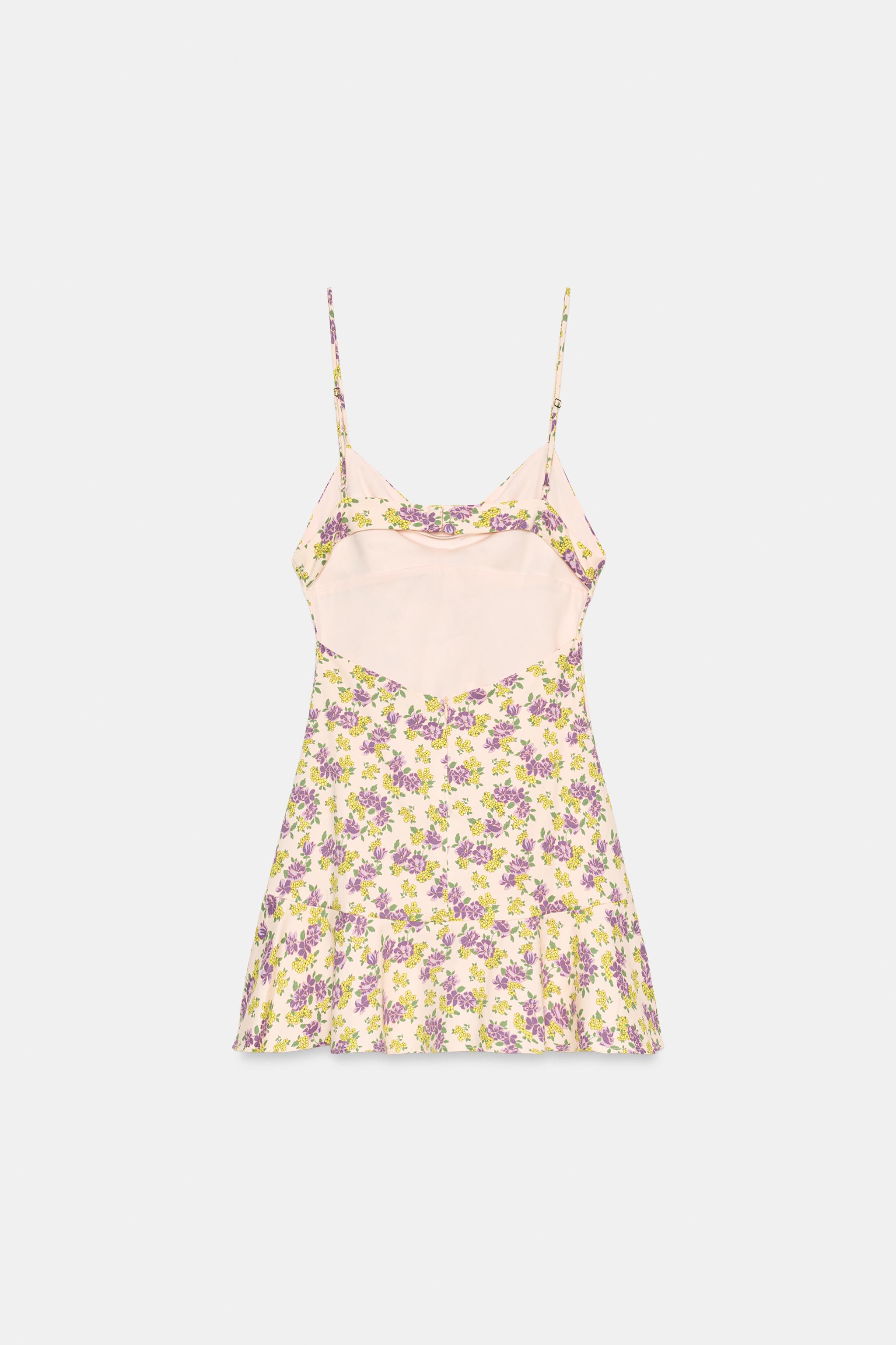 FLORAL STRAPPY DRESS